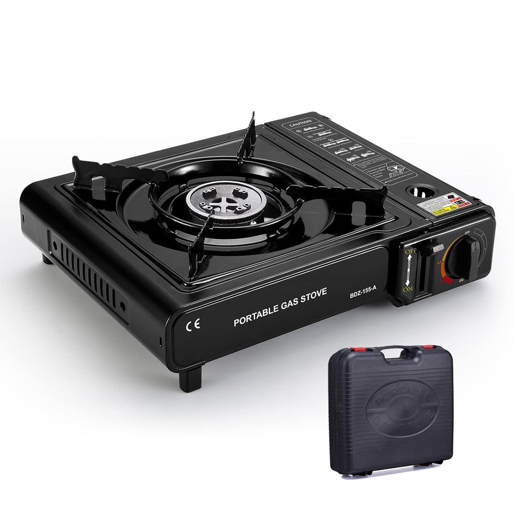 Portable Camping Gas Stove With Hard Carry Case