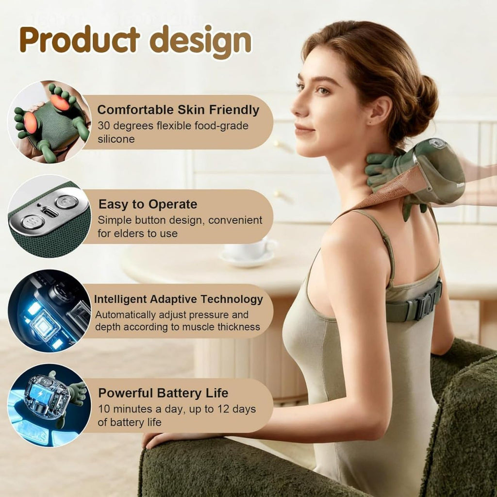 Rechargeable Neck and Shoulder Massager